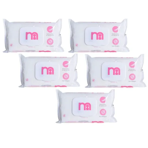 Image of Mothercare Baby Wipes Fragrance - with Aloe Vera, Pink, 300 Count