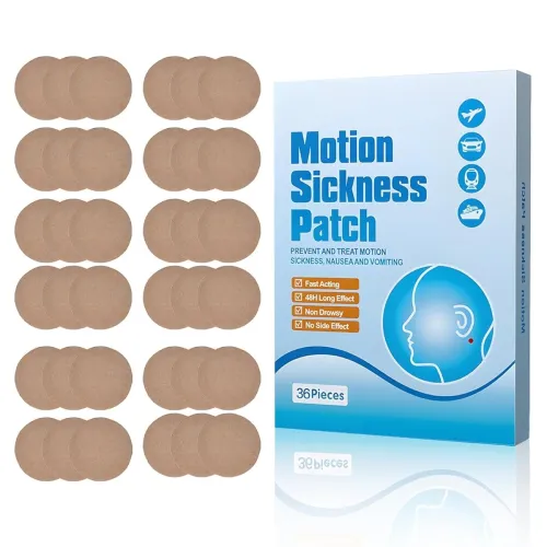 Image of Motion Sickness Patch 36PCS | Natural Herbal Anti-Nausea & Dizziness Relief Stickers |