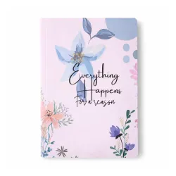 Motivational Floral A5 Notebook Diary