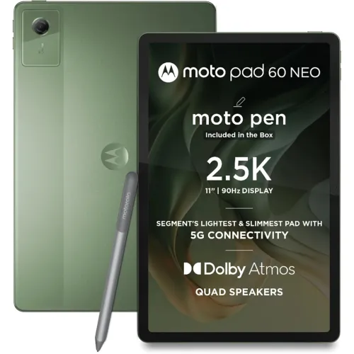 Image of Moto Pad 60 Neo 5G (Pantone Bronze Green, 128, GB, 4, GB)