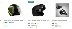 Motorbike Helmet Starting at ₹278