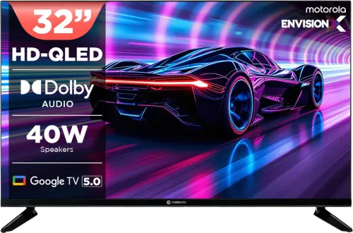 Image of MOTOROLA 32inch QLED HD Ready Smart Google TV (32HDGQMDDAQ)