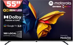 MOTOROLA 55 inch Ultra HD (4K) Mini LED Smart Google TV with Edition with Dolby Vision