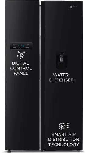 Image of MOTOROLA 584L with LED Touch Control Panel and Smart Adaptive Cooling Refrigerator