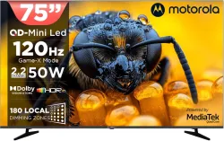 Motorola 75-inch 4K Mini LED Smart Google TV
