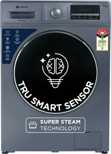 Image of Motorola 7kg Front Load Steam Washing Machine