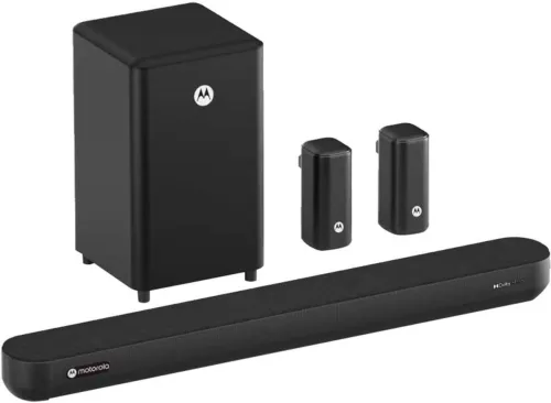 Image of MOTOROLA AmphisoundX 600W 5.1 Soundbar (Black)
