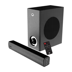 MOTOROLA AmphisoundX Vibe 50 W Bluetooth Soundbar (Black, 2.1 Channel)