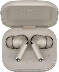 MOTOROLA buds+|Sound by Bose, Dual Dynamic Drivers, 48dB ANC