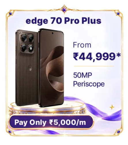 Image of MOTOROLA Edge 70 Pro+ @ ₹44,999 on Flipkart’s Big Billion Days Sale 2026