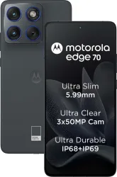MOTOROLA Edge 70 (PANTONE Gadget Gray, 256 GB) (8 GB RAM)