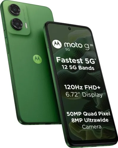 Image of MOTOROLA g35 5G (Leaf Green, 128 GB)