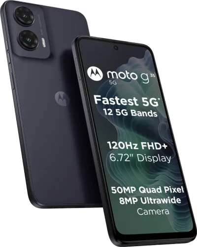 Image of MOTOROLA g35 5G (Midnight Black, 128 GB) (4 GB RAM)