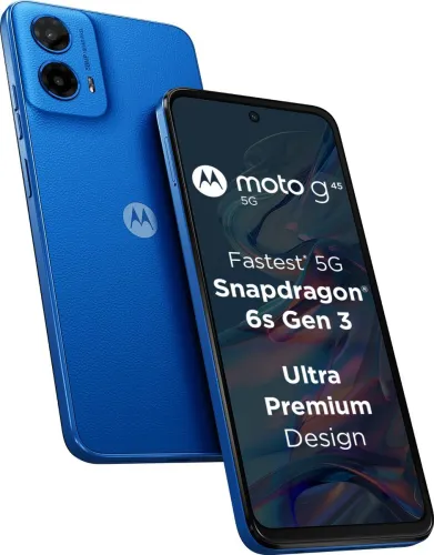 Image of Motorola g45 5G (8GB RAM, 128GB, Brilliant Blue)