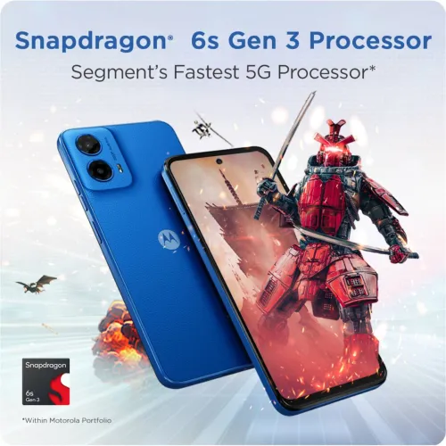 Image of Motorola g45 5G (Brilliant Blue, 128 GB)  (8 GB RAM)