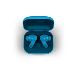 Motorola Moto Buds Bass (Blue, TWS) | Hi-Res Audio with LDAC | 12.4mm Drivers, 50 dB ANC | 6-Mic ENC Calling | 41H Playt
