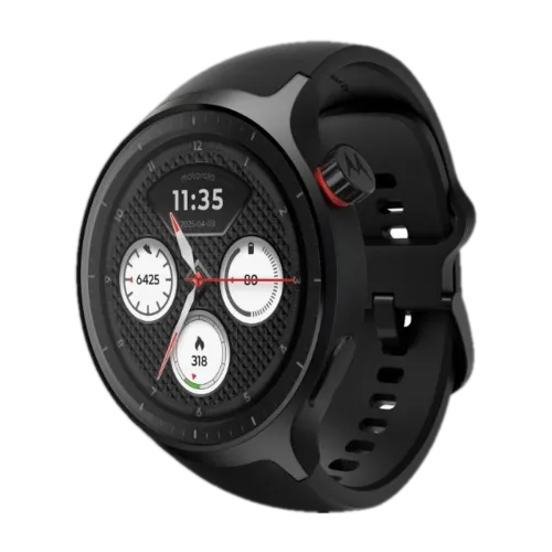 Image of MOTOROLA Moto Watch 1.4 OLED Dual band GPS Android only Smartwatch