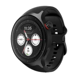 MOTOROLA Moto Watch 1.4 OLED, AOD, Dual band GPS, Powered by Polar, Android only Smartwatch (Pantone Volcanic Ash Band Strap, Free Size)