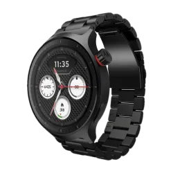 MOTOROLA Moto Watch 1.4 OLED Dual GPS Smartwatch Black