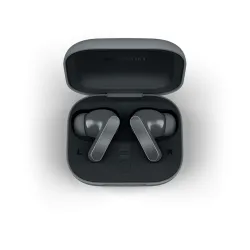Motorola Moto Buds Bass (Grey, TWS) | LDAC Hi-Res Sound | 12.4mm Drivers, 50 dB True ANC | 6-Mic Clear Calls | 41H Battery | IPX4 | BT 5.3 | Voice Assistant Support | Comfortable All-Day Fit
