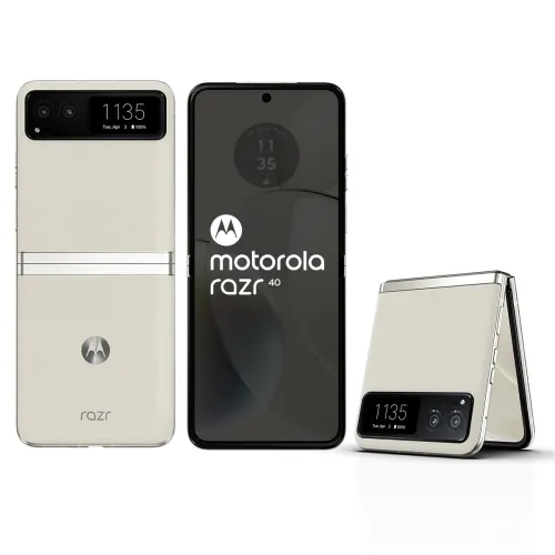 Image of Motorola razr 40 (Vanilla Cream, 8GB RAM, 256GB Storage)