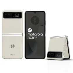 Motorola razr 40 (Vanilla Cream, 8GB RAM, 256GB Storage)