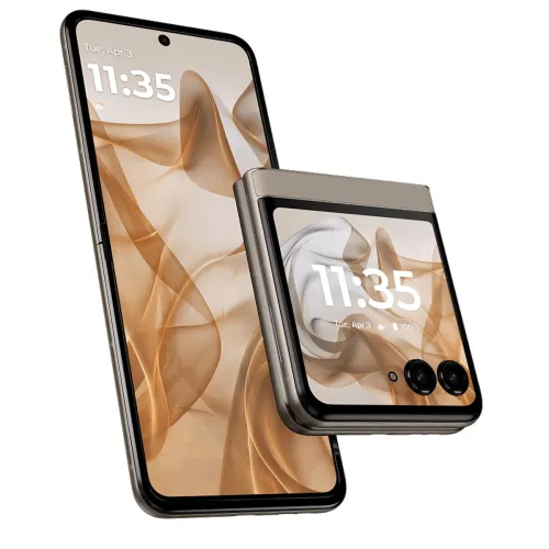 Image of Motorola razr 50 5G (Beach Sand, 8GB RAM, 256GB Storage)