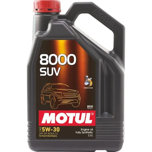 Image of Motul 8000 SUV 5W30 (3.5L) Engine Oil
