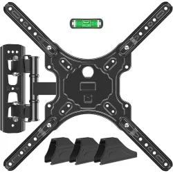 MOUNTUP Full Motion TV Wall Mount for Most 26-60\' Flat Curved Screen TVs