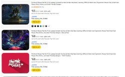 Mouse Pad @ Starting ₹65