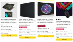 Mouse Pads at minimum 70% Discount