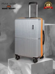 MOVE-MEANT Cabin Suitcase, 55cm, 8 wheels, Polycarbonate