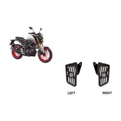 MOXZILLA MT15-V2/R15-V4/FZ-Series Double side Foot Rest (Black)