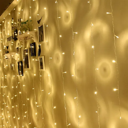 Image of MPROW 200 LEDs 40 m Yellow Steady String Rice Lights (Pack of 1)