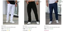 M Q Denim Mens Jeans upto 82% Discount