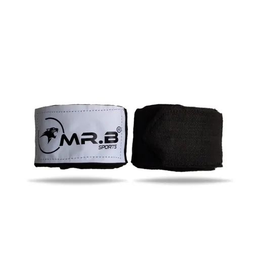 Image of MR.B SPORTS Black Boxing Hand Wraps 108' Length