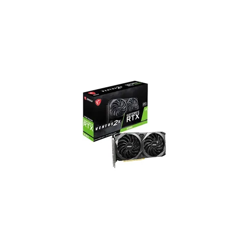 Image of MSI GeForce RTX 3060 Ventus 2X 12GB GDDR6 Memory