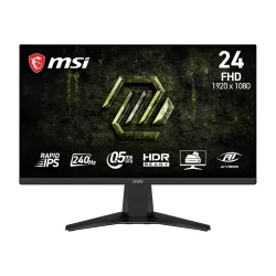 MSI MAG 245F X24 24-Inch Gaming Monitor, 1920x1080 FHD, Rapid IPS, 240Hz, 0.5ms, HDR Ready, AMD FreeSync™ Premium, Eye C