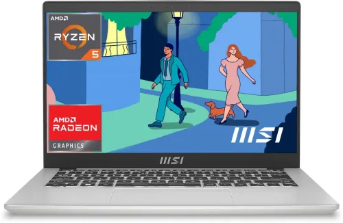 Image of MSI Modern 14 AMD 8 GB/512 GB SSD Thin, Light Laptop (14 Inch 1.4 Kg)