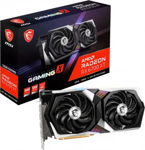 Image of MSI RX 6700 XT 12GB GDDR6 Graphics Card