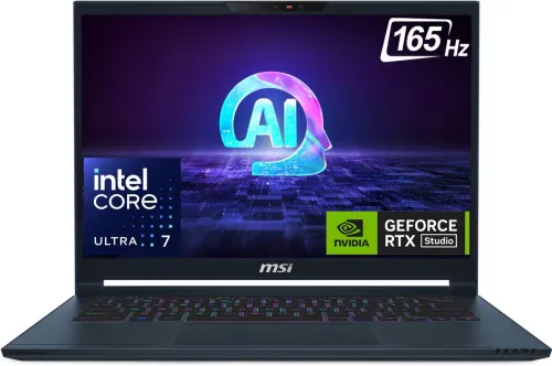 Image of MSI Stealth 14 Studio AI PC, Intel Core Ultra 7 155H, 16GB RAM, 1TB SSD, Windows 11 Home, RTX 4060 8GB Graphics