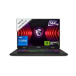 MSI Sword 16 HX, Intel 14th Gen. Core i7 14650HX, 41CM FHD+ 144Hz Gaming Laptop(16GB/1TB NVMe SSD/Windows 11 Home/Nvidia