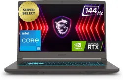 MSI Thin 15inch i5 13th Gen RTX 3050 Gaming Laptop (16 GB / 512 GB SSD)