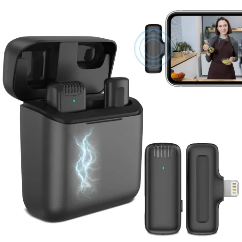 Image of MsMk Wireless Lavalier Microphone for iPhone