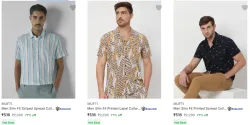 Mufti Casual Shirts Up to 77% Discount