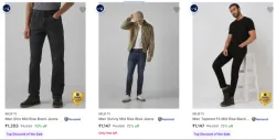 Mufti Mens Jeans Minimum 70% Discount
