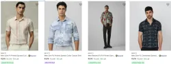 Mufti Mens Shirts upto 75% discount 