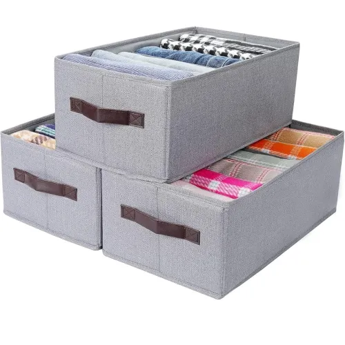 Image of Mulitple Compartments Foldable ; Clothing Storage