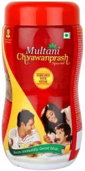 Multani Chyawanprash Special Enriched With Kesar | Builds Strength & Stamina - 500gm  (500 g)