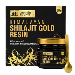 Multani Essentials Himalayan Shilajit Gold Resin 20g | 300mg/Serving